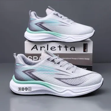 LIGHTWEIGHT BREATHABLE SHOCK-ABSORBING CASUAL SHOE 2406Gy